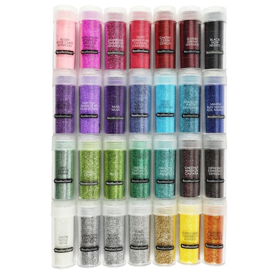 6 Packs: 28 ct. (168 total) Signature Extra Fine Glitter Set by Recollections™